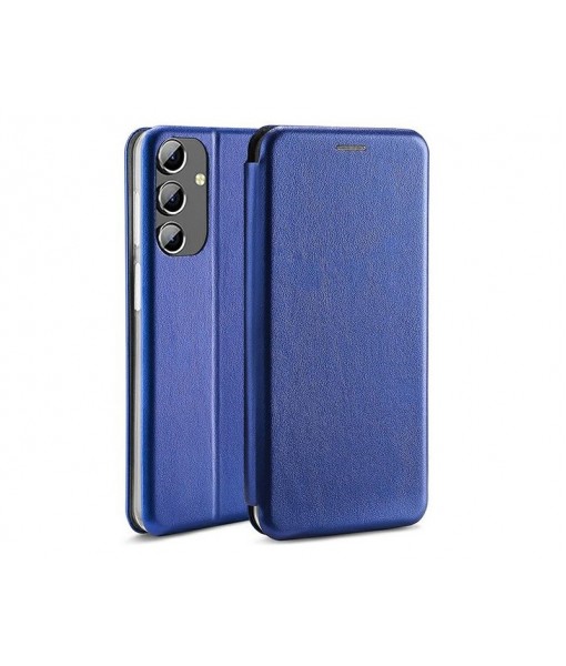 Husa Samsung Galaxy A14 5G, Tip carte cu Magnet, Albastru