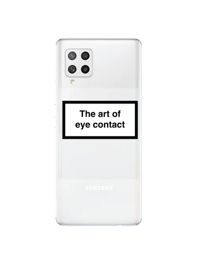 Husa Samsung Galaxy A22 / A22 5G, Silicon Premium, Eye Contact