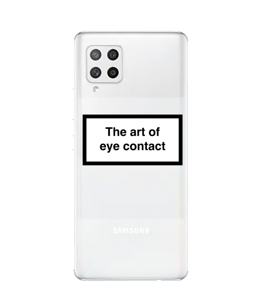 Husa Samsung Galaxy A22 / A22 5G, Silicon Premium, Eye Contact