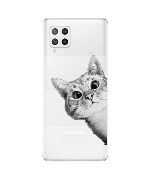 Husa Samsung Galaxy A22 / A22 5G, Silicon Premium, Kitty
