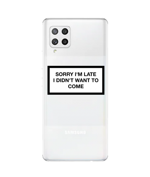 Husa Samsung Galaxy A42 5G, Silicon Premium, Sorry