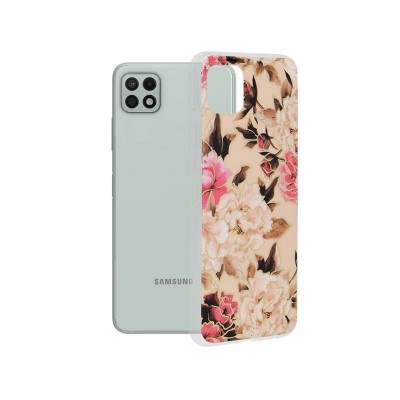 Husa Samsung Galaxy A22 5G, Marble Series, Mary Berry Nude