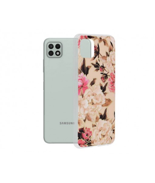 Husa Samsung Galaxy A22 5G, Marble Series, Mary Berry Nude