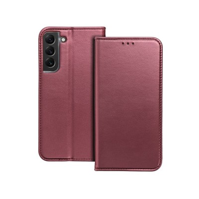 Husa Samsung Galaxy A25, Flip Cover, Magneto, Burgundy
