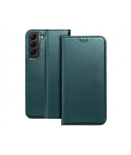 Husa Samsung Galaxy A25, Flip Cover, Magneto, Verde