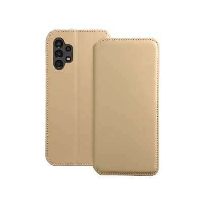Husa Samsung Galaxy A25, Tip carte, Piele Ecologica, Gold