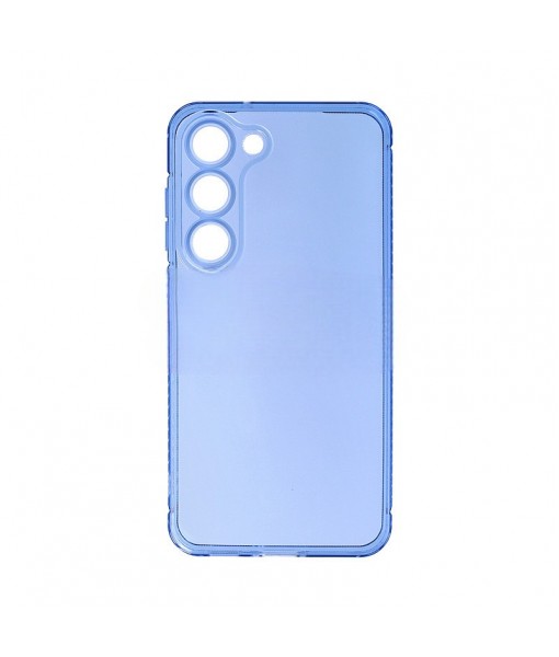Husa Samsung Galaxy S23, Silicon Cu Protectie Camera, Albastru