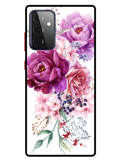 Husa Protectie AntiShock Premium, Samsung Galaxy A73 5G, BEAUTIFUL FLOWERS