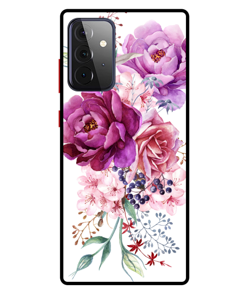 Husa Protectie AntiShock Premium, Samsung Galaxy A52 / A52 5G, BEAUTIFUL FLOWERS
