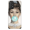 Husa Samsung Galaxy A72 / A72 5G, Silicon Premium, Audrey Hepburn Balloon
