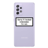 Husa Samsung Galaxy A72 / A72 5G, Silicon Premium, Interested
