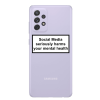 Husa Samsung Galaxy A52 / A52 5G, Silicon Premium, Social Media
