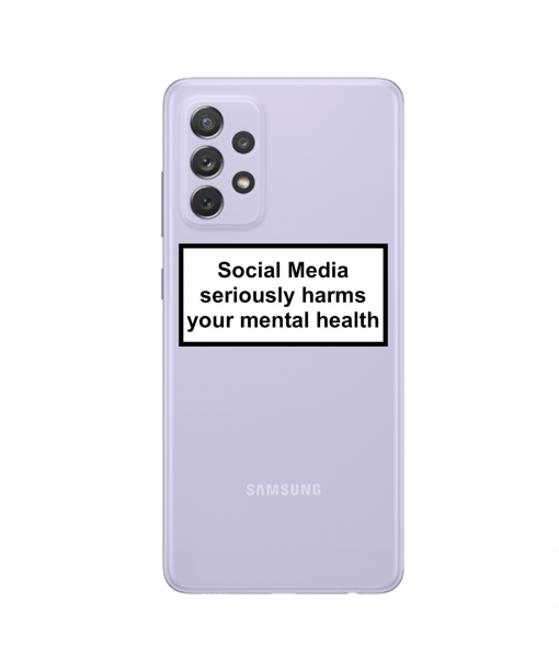 Husa Samsung Galaxy A72 / A72 5G, Silicon Premium, Social Media
