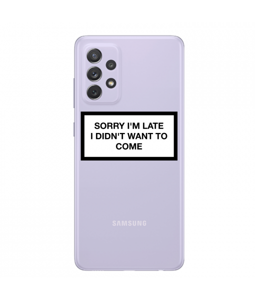 Husa Samsung Galaxy A32 / A32 5G, Silicon Premium, Sorry
