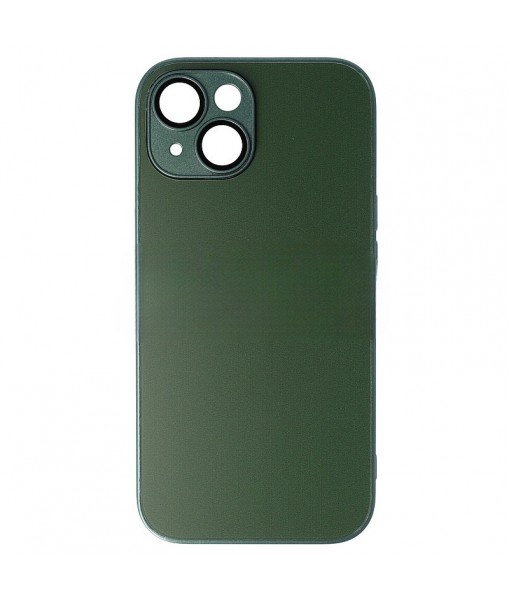 Husa iPhone 15 Plus, Frosted Glass, Verde