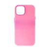 Husa iPhone 15 Plus, Candy Silicone, Pink