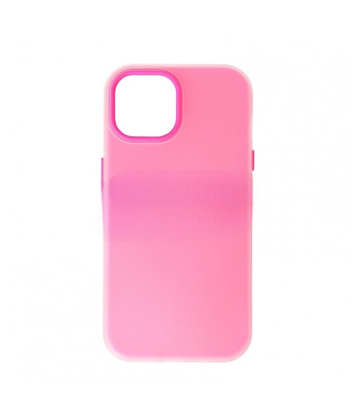 Husa iPhone 15, Candy Silicone, Pink