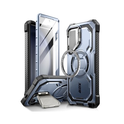 Husa Samsung Galaxy S24 Ultra, Supcase Iblsn Armorbox MagSafe, Protectie 360 Grade, Tilt