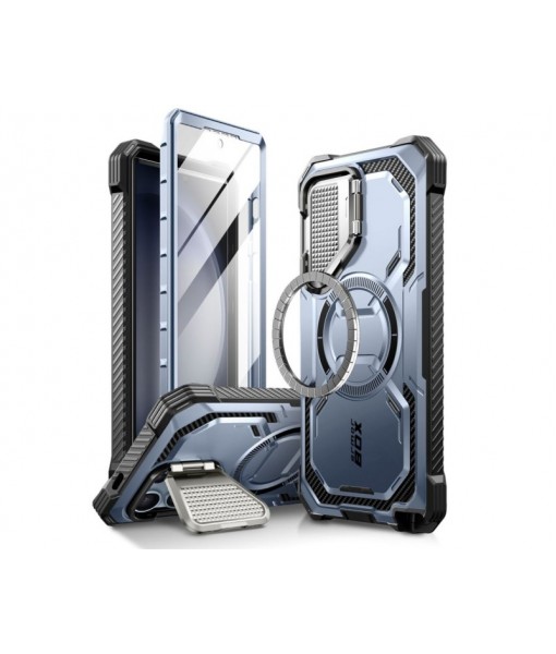 Husa Samsung Galaxy S24 Ultra, Supcase Iblsn Armorbox MagSafe, Protectie 360 Grade, Tilt