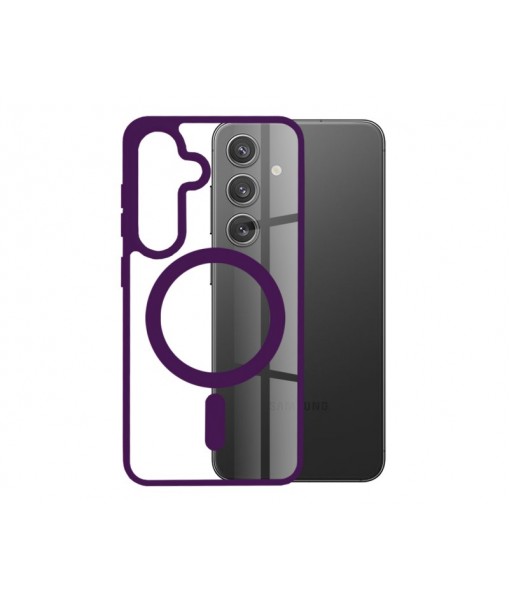 Husa Protectie Samsung Galaxy S24, Tehnologie MagSafe, Purple