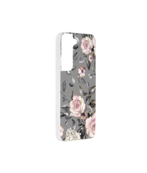 Husa Samsung Galaxy S21 FE, Marble Series, Bloom of Ruth Gray