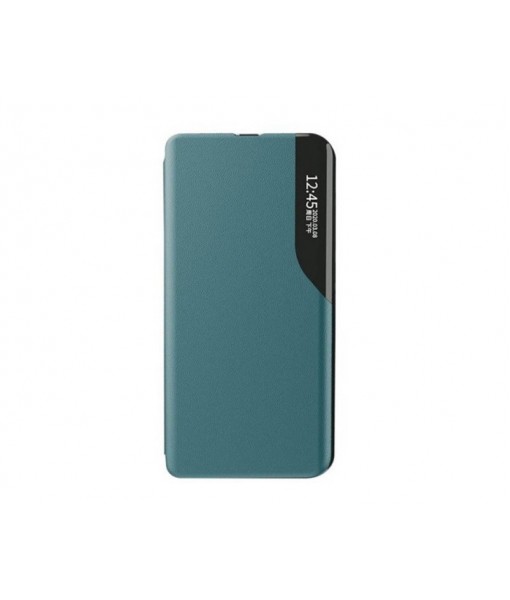 Husa Samsung Galaxy A32 / A32 5G, Tip Carte Eco Book Compatibila, Piele Ecologica, Verde