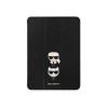 Husa Karl Lagerfeld Compatibila Cu Apple iPad Pro 12,9" 2021, Colectia Saffiano Karl &Choupette, Negru