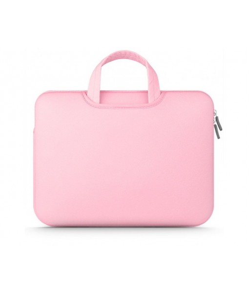 Husa Geanta Tech Protect Airbag Compatibila Cu Laptop 13 Inch ,roz