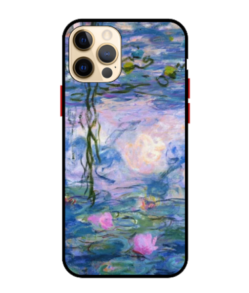 Husa Protectie Anti Shock Premium, iPhone 11 Pro Max, Water Lilies