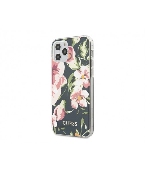 Husa Premium Originala Guess iPhone 12 mini, Colectia Flower Nr3