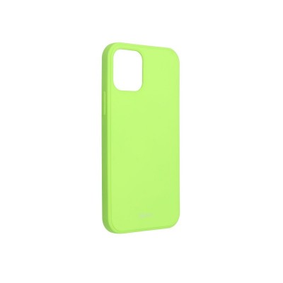 Husa iPhone 14 Plus, Protectie Jelly , Silicon Lime