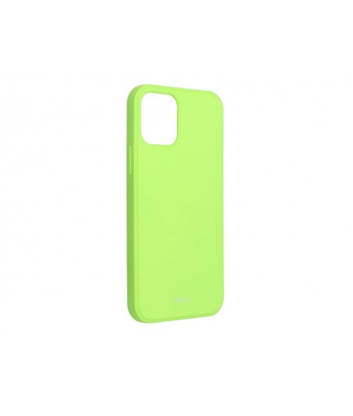 Husa iPhone 14 Plus, Protectie Jelly , Silicon Lime