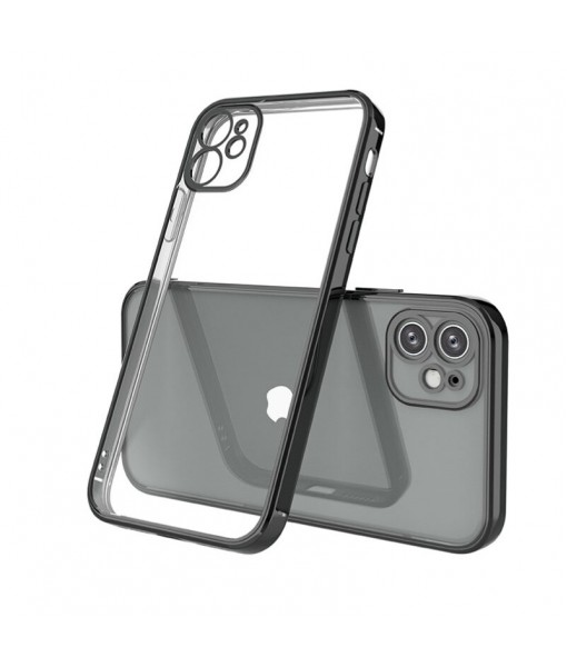 Husa iPhone 12 Pro Max Premium Cu Protectie Camera Negru