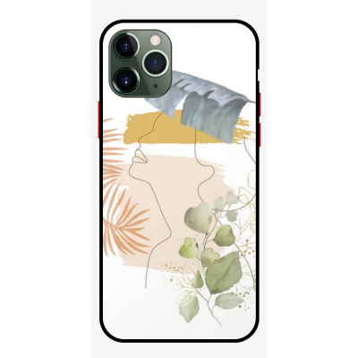 Husa IPhone 14 Pro, Protectie AntiShock, Flower Girl 2