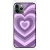 Husa IPhone 14 Pro, Protectie AntiShock, Heart is Purple
