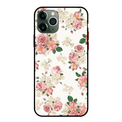 Husa Protectie AntiShock Premium, iPhone 12 Pro, Flowers