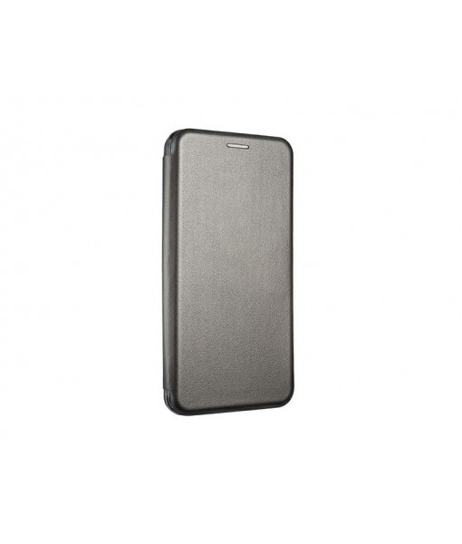 Husa Tip Flip Carte Cu Magnet Compatibila Cu iPhone 12 / iPhone 12 Pro , Gri