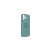 Husa iPhone 12 Pro Max, Roar Amber, Inel Metalic Pe Spate, Verde