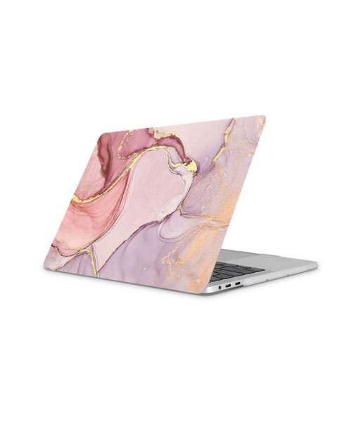 Carcasa Laptop Tech-Protect Smartshell, Compatibila Cu Macbook Air 13 Inch 2022, Marble