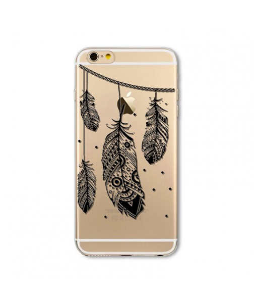 Husa iPhone INDIAN FEATHERS