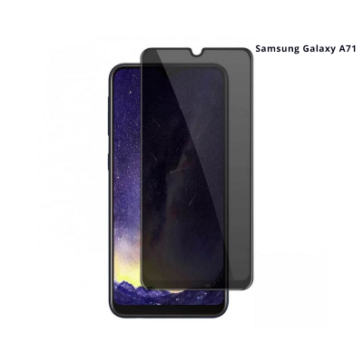 Folie Protectie ecran Samsung Galaxy A71, Full Prvacy, Full Glue
