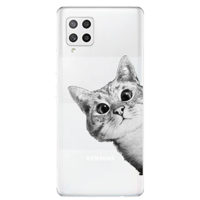 Husa Samsung Galaxy A42 5G, Silicon Premium, Kitty