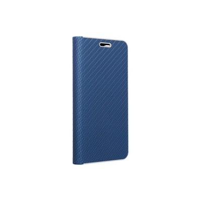 Husa Samsung Galaxy A53 5G , Tip Carte Forcell Luna Carbon, Albastru