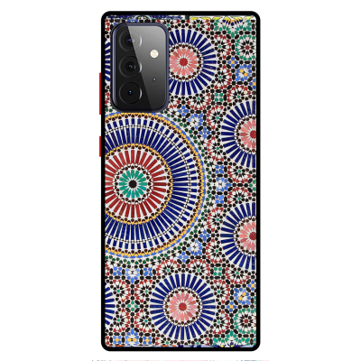 Husa Protectie AntiShock Premium, Samsung Galaxy A72 / A72 5G, Ceramic Flower