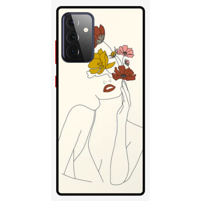 Husa Protectie AntiShock Premium, Samsung Galaxy A72 / A72 5G, FLOWER GIRL