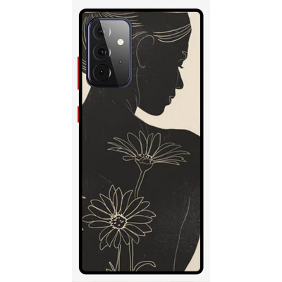Husa Protectie AntiShock Premium, Samsung Galaxy A52 / A52 5G, FLOWERS ON MY BACK