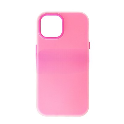 Husa iPhone 15, Candy Silicone, Pink