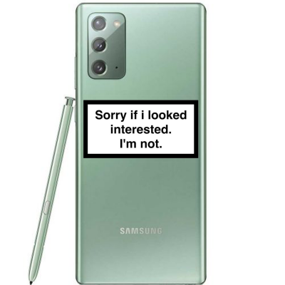 Husa Samsung Galaxy INTERESTED