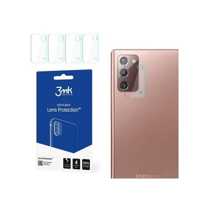 Folie Sticla Nano Glass 3mk Pentru Camera Pentru Samsung Galaxy Note 20 Transparenta, 4 Buc In Pachet