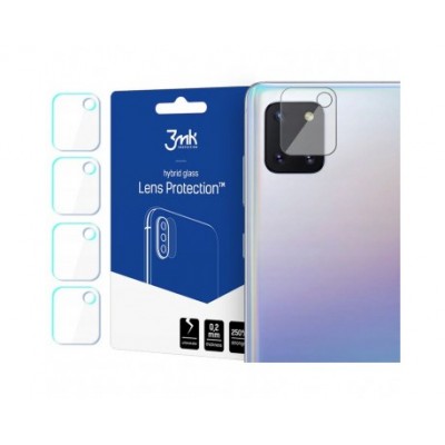 Set 4 Buc Folie Sticla Nano Glass Pentru Camera 3mk Samsung Galaxy Note 10 Lite , Transparenta